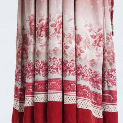 Women's Crinkle Georgette Gown