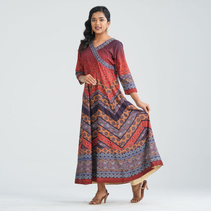 Women's Mixed Cotton Gown