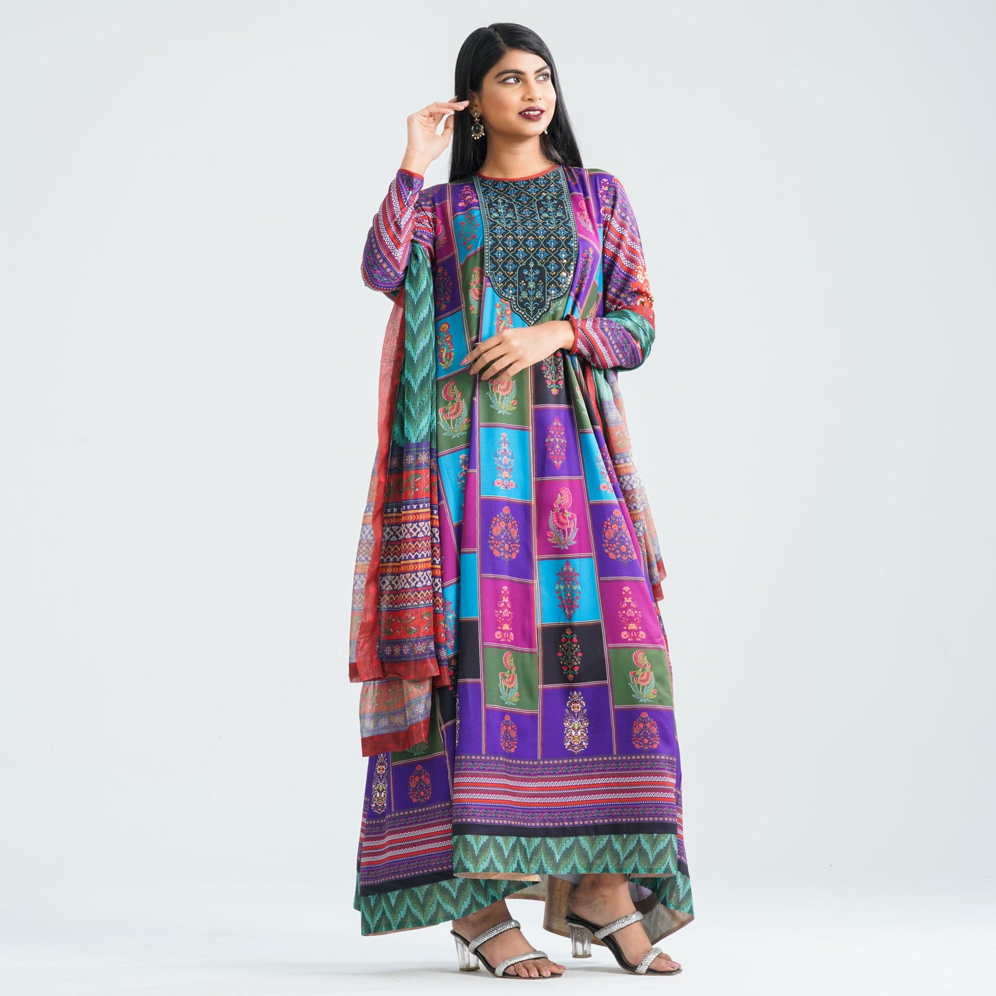 Women’s Blended Silk Gown