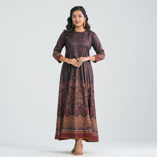 Women's Crepe Georgette Gown