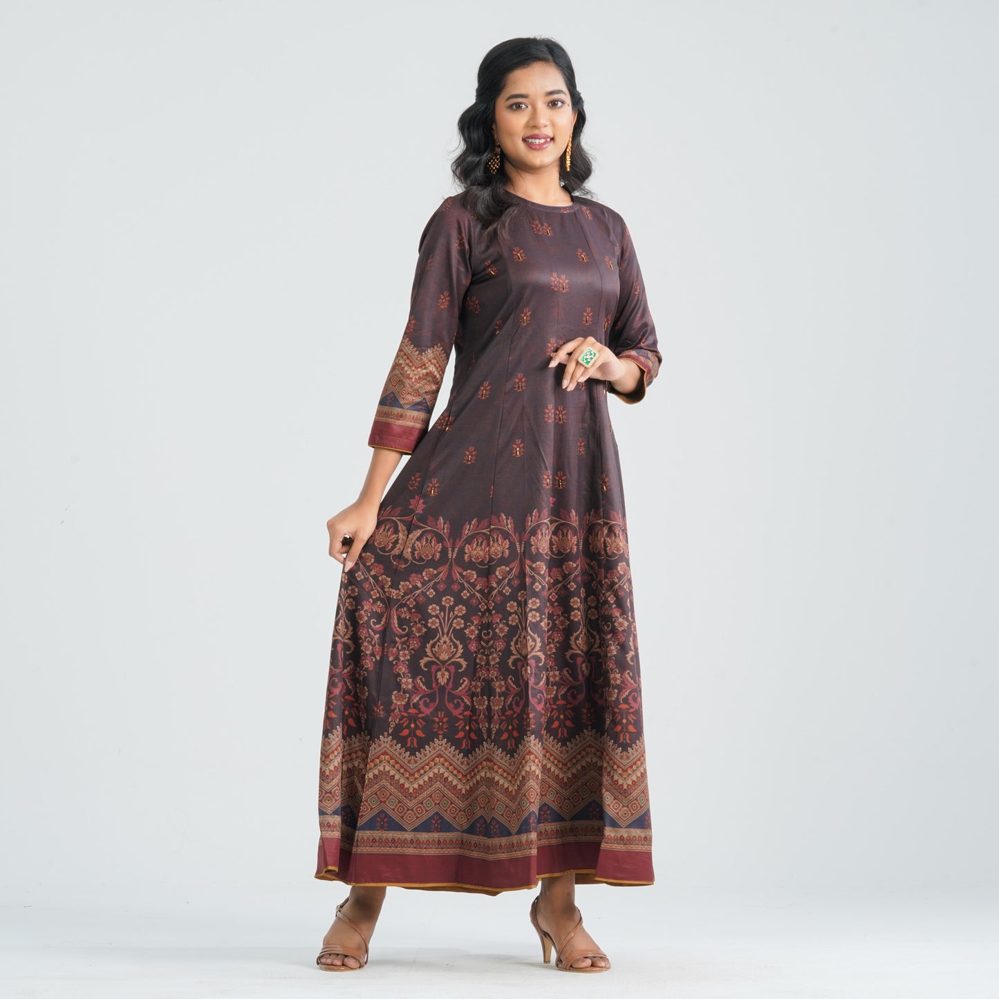 Women's Crepe Georgette Gown