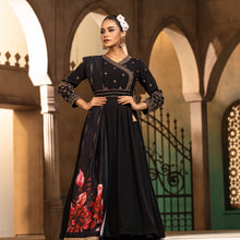 Load image into Gallery viewer, ETHNIC SUPER PREMIUM GOWN-BLACK
