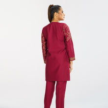 Load image into Gallery viewer, ETHNIC JACKET-MAROON
