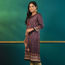 Load image into Gallery viewer, ETHNIC AVERAGE KURTI-MULTI COLOR

