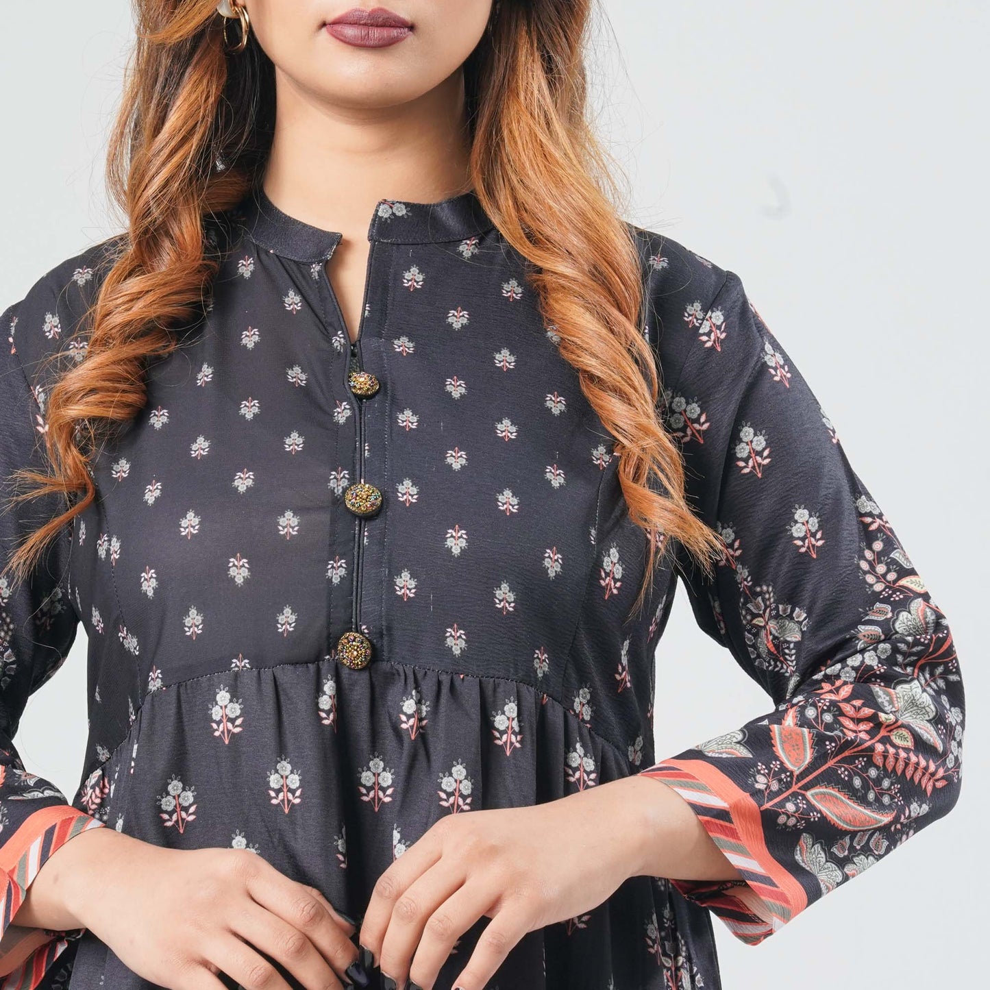 Women’s Black Ethnic Kurti