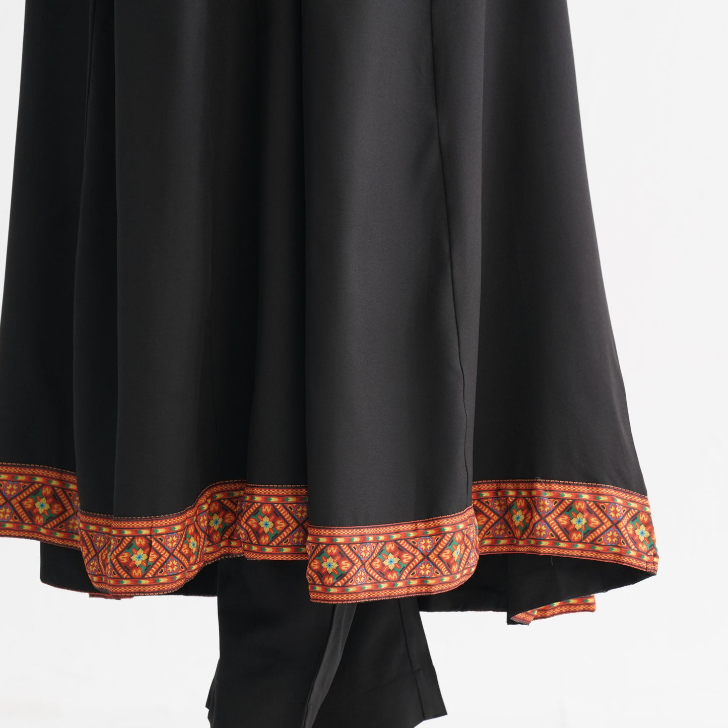 Women’s Premium Black Anarkali Kurti