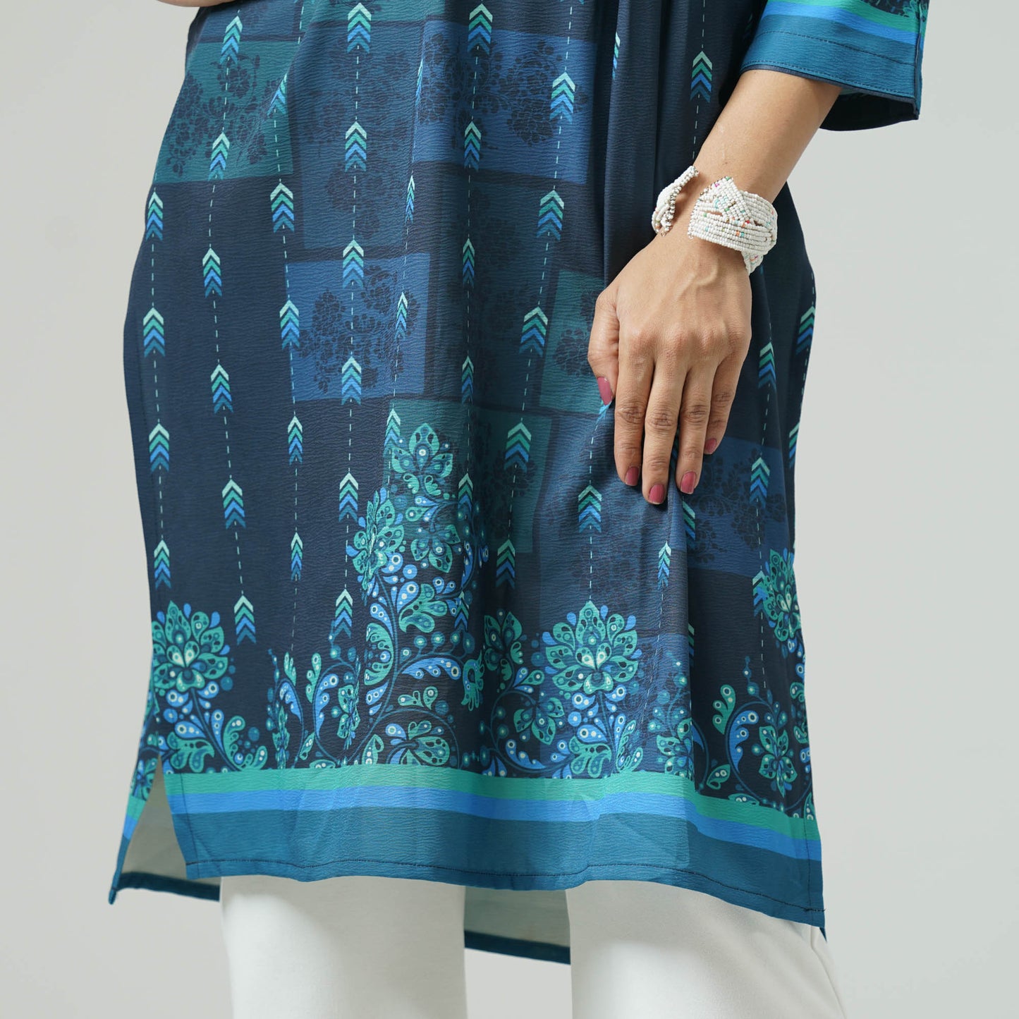 Women's Blue Kurti