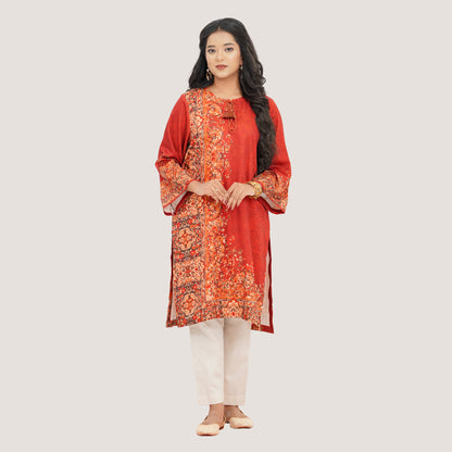 Women's Red Kurti