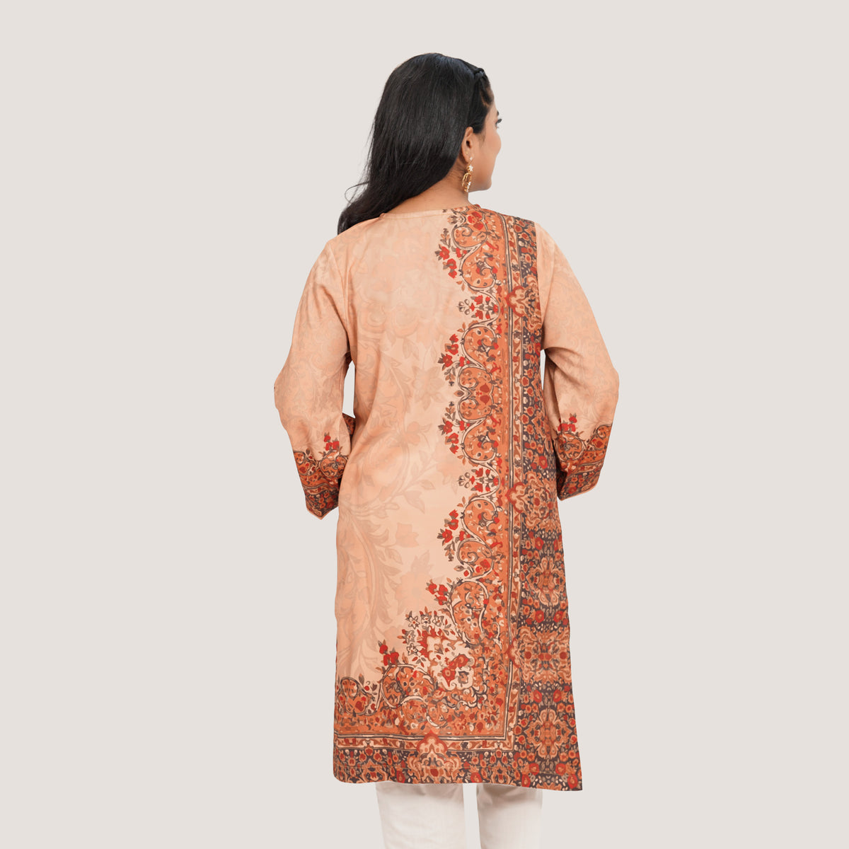 Women's Beige Kurti