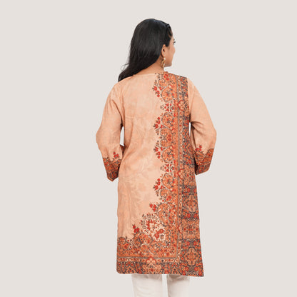 Women's Beige Kurti