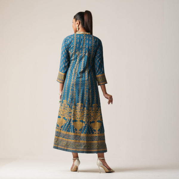 LADIES PREMIUM KURTI-TEAL