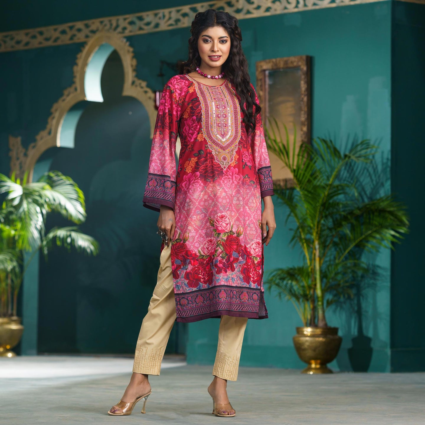 ETHNIC PREMIUM KURTI-MULTI COLOR