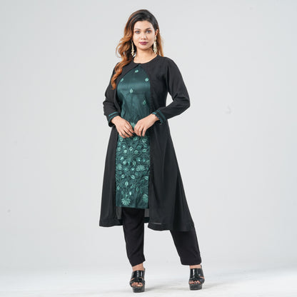 Women’s Georgette Double-Layered Kurti