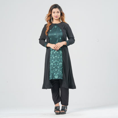 Women’s Georgette Double-Layered Kurti
