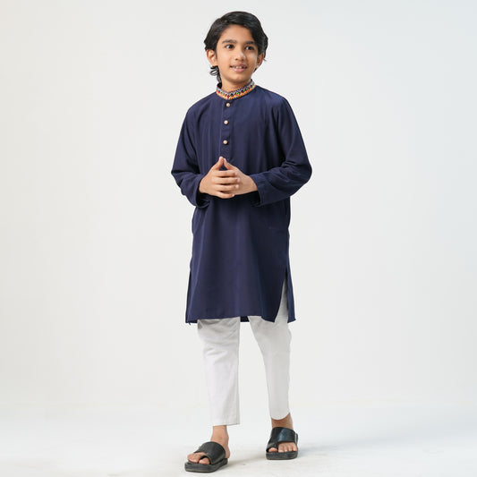 Boys Navy Panjabi