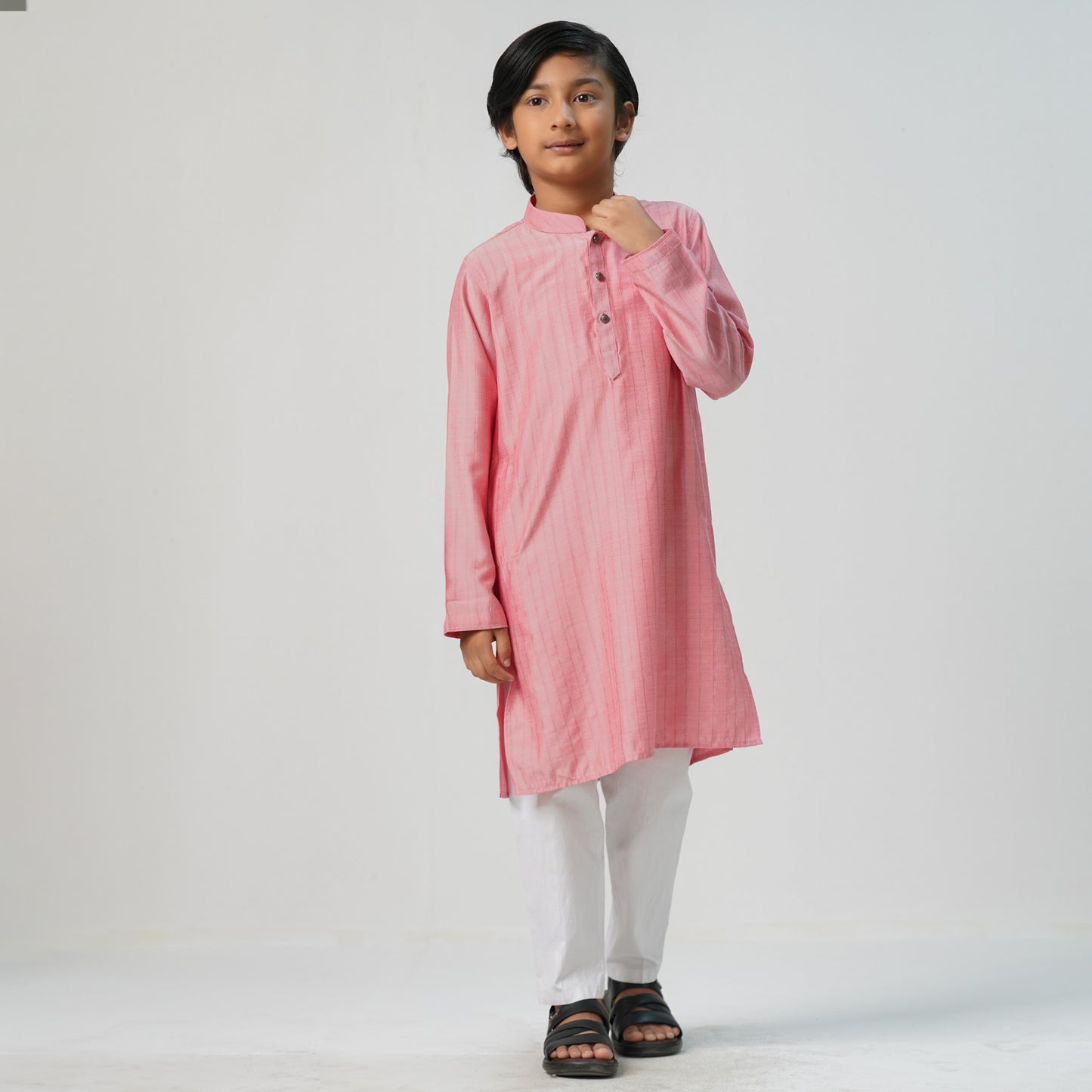 Boys Pink Panjabi