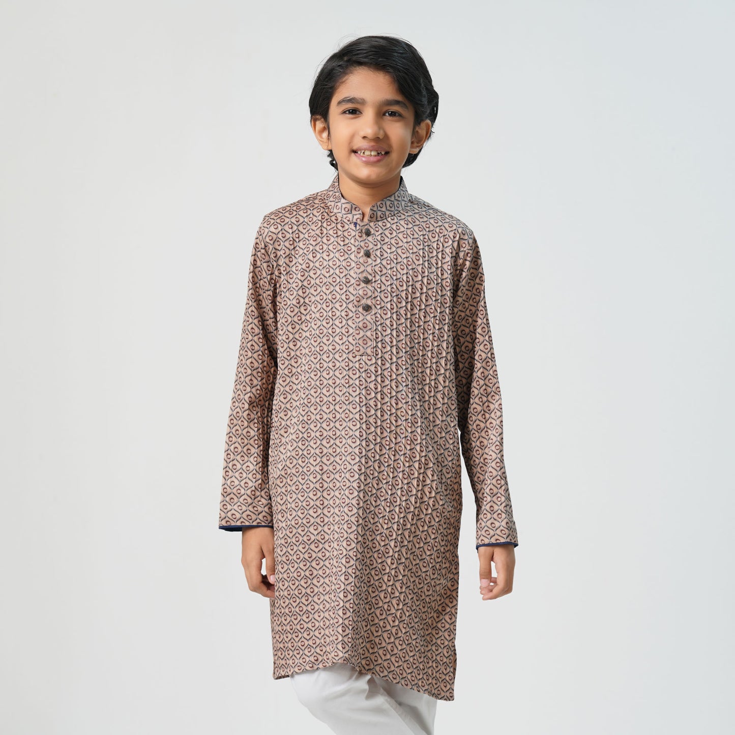 Boys Beige Panjabi