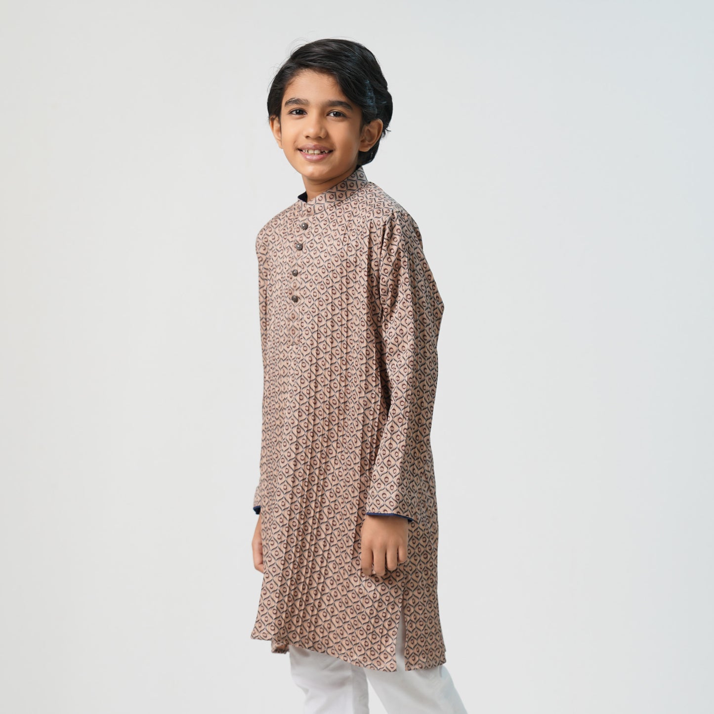 Boys Beige Panjabi