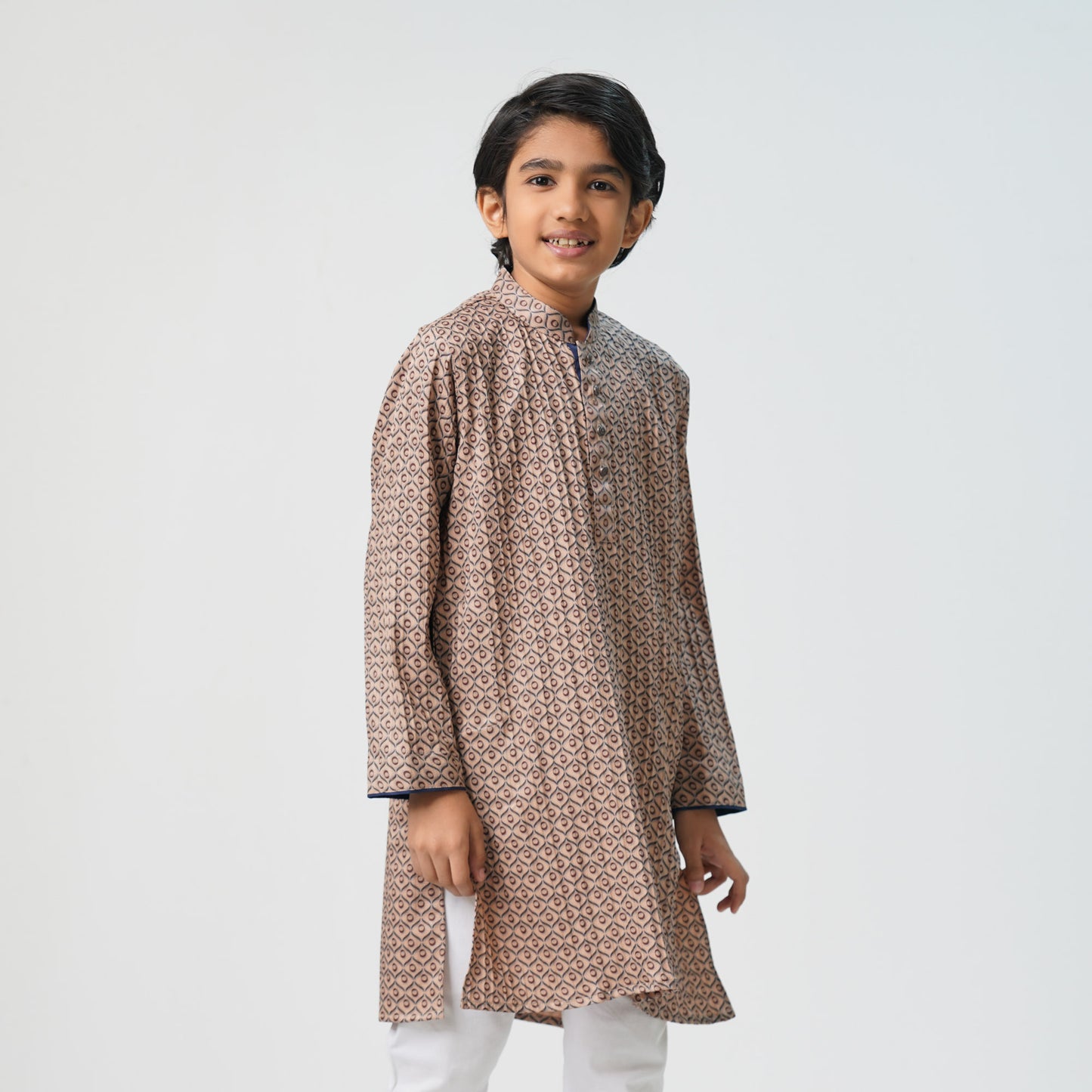 Boys Beige Panjabi