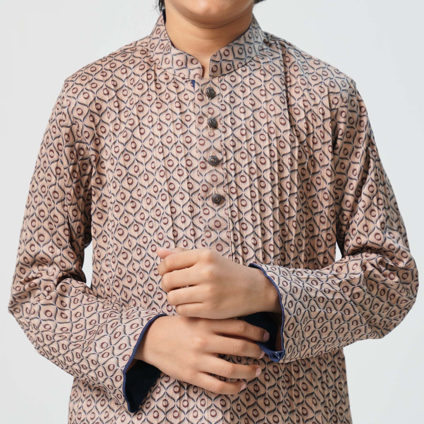 Boys Beige Panjabi