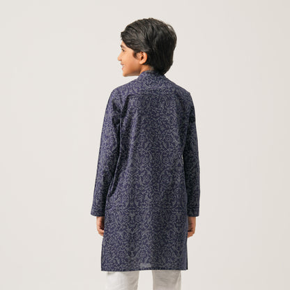 Boys Navy Panjabi