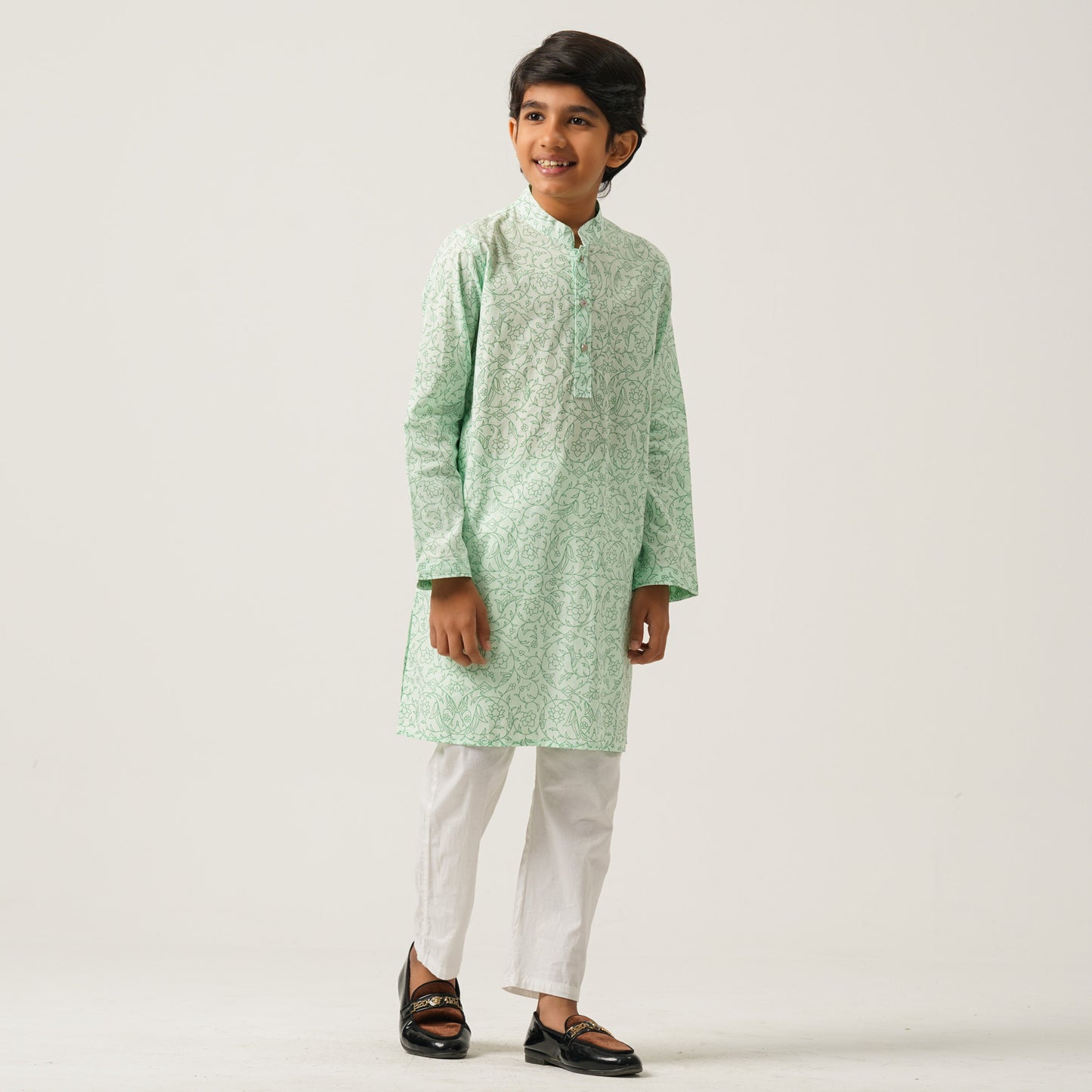 Boys Mint Green Panjabi