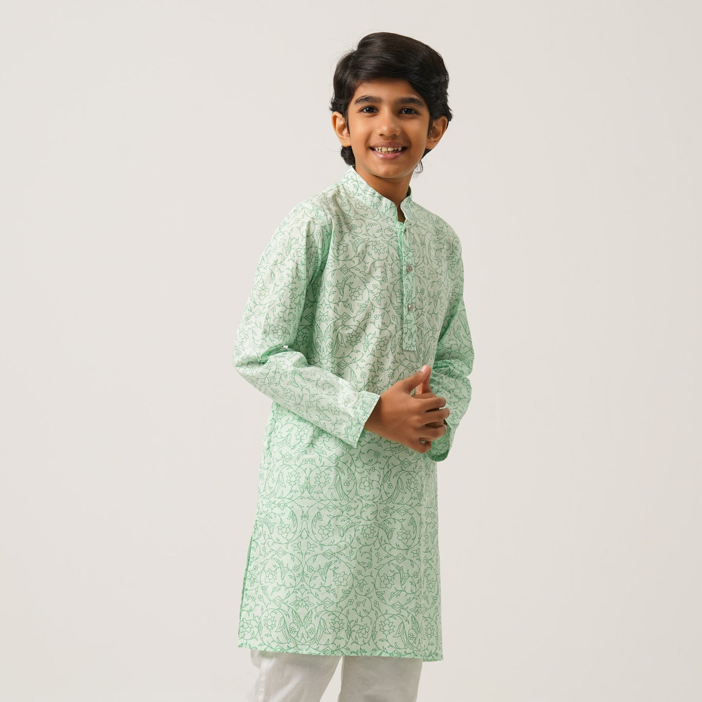 Boys Mint Green Panjabi