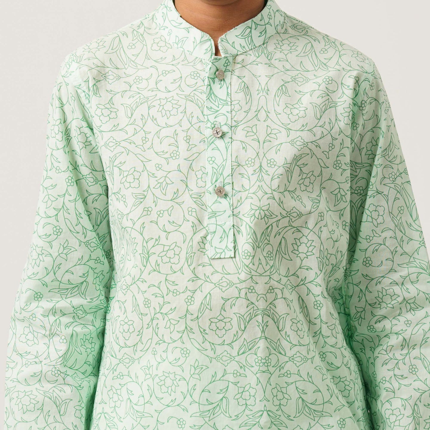 Boys Mint Green Panjabi