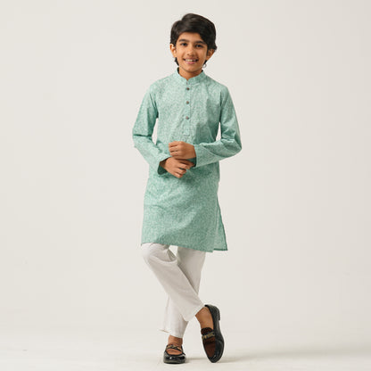 Boys Mint Green Panjabi