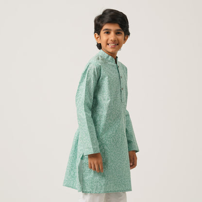 Boys Mint Green Panjabi