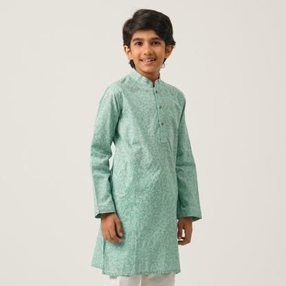 Boys Mint Green Panjabi