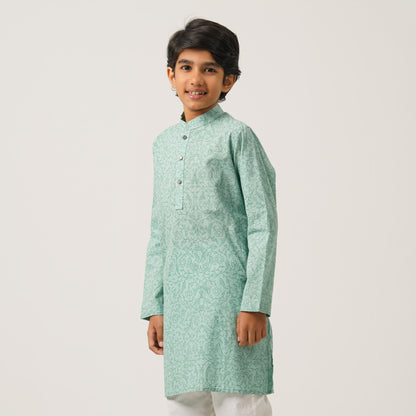 Boys Mint Green Panjabi