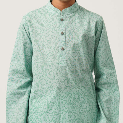 Boys Mint Green Panjabi