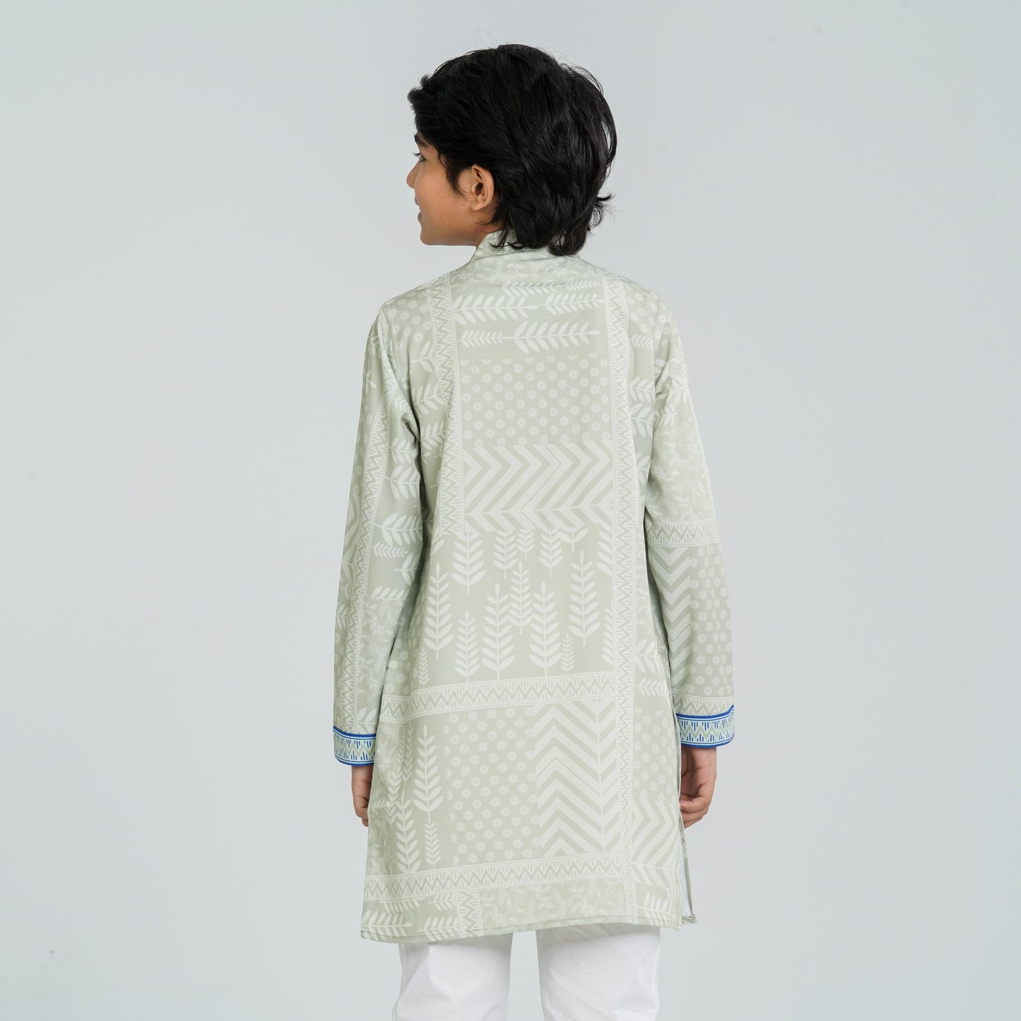 Boy's Blended Silk Panjabi