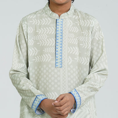 Boy's Blended Silk Panjabi