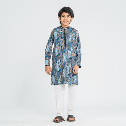 Boy’s Blended Cotton Panjabi