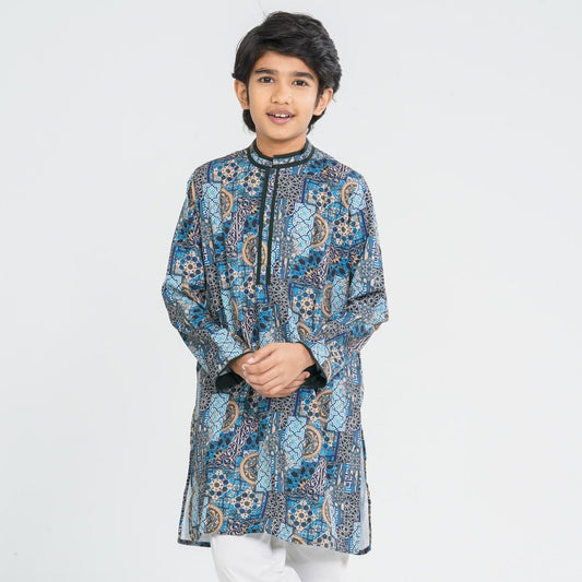 Boy’s Blended Cotton Panjabi