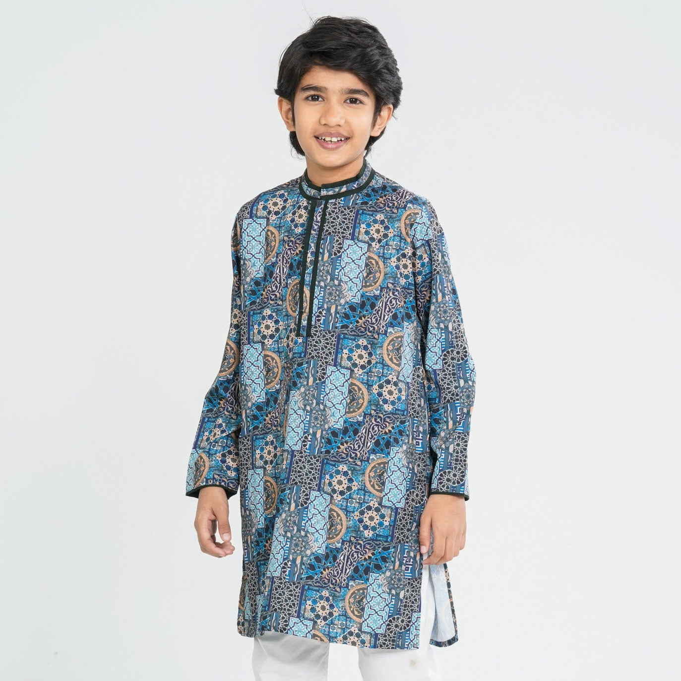 Boy’s Blended Cotton Panjabi
