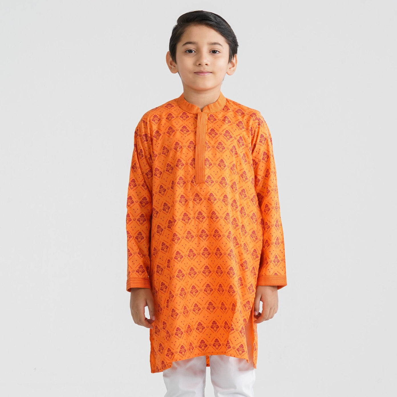 Boy’s Orange Panjabi