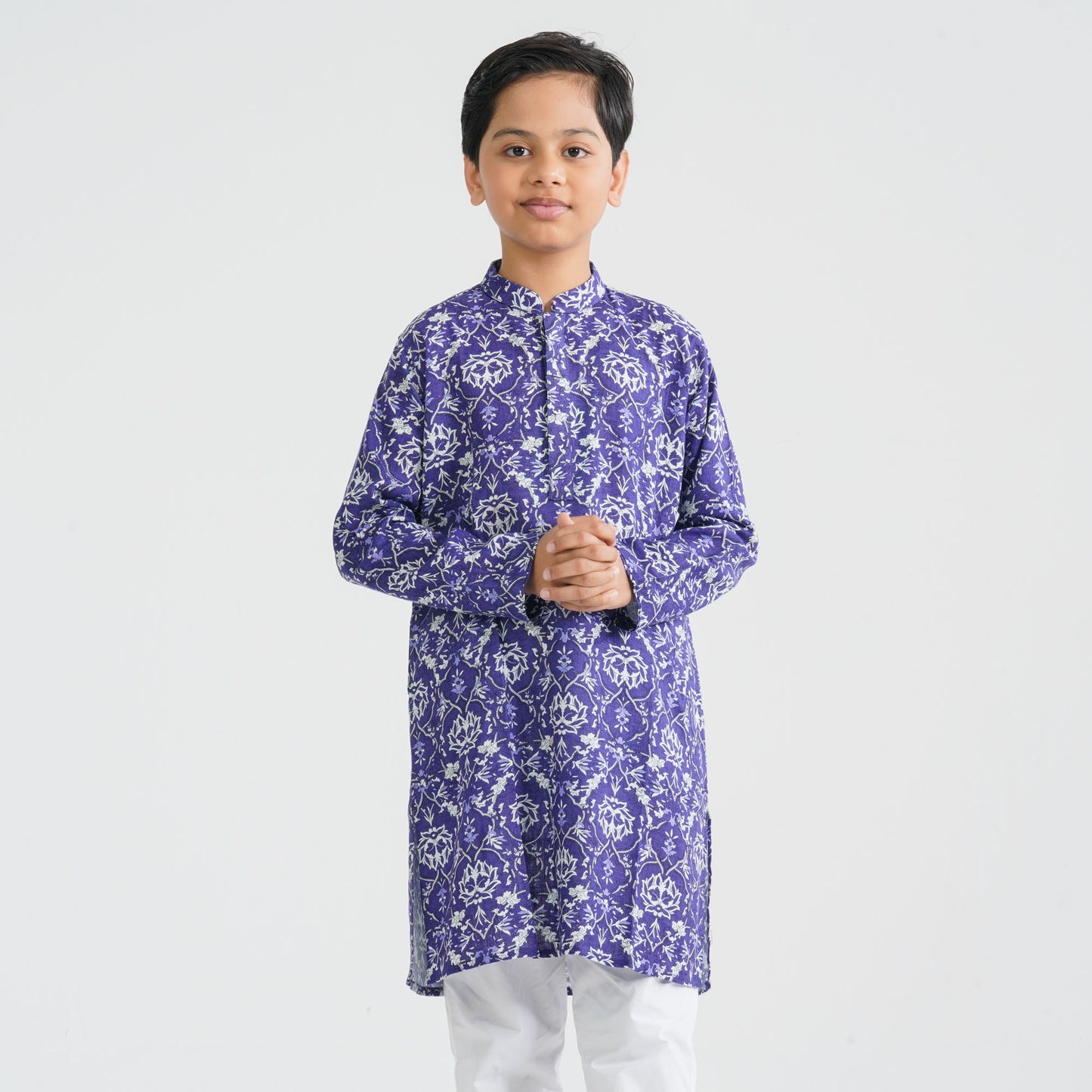 Boy’s Purple Panjabi