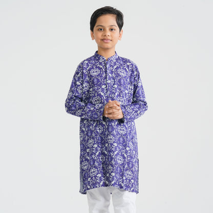 Boy’s Purple Panjabi