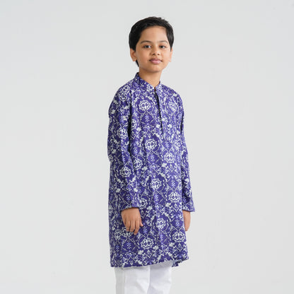 Boy’s Purple Panjabi