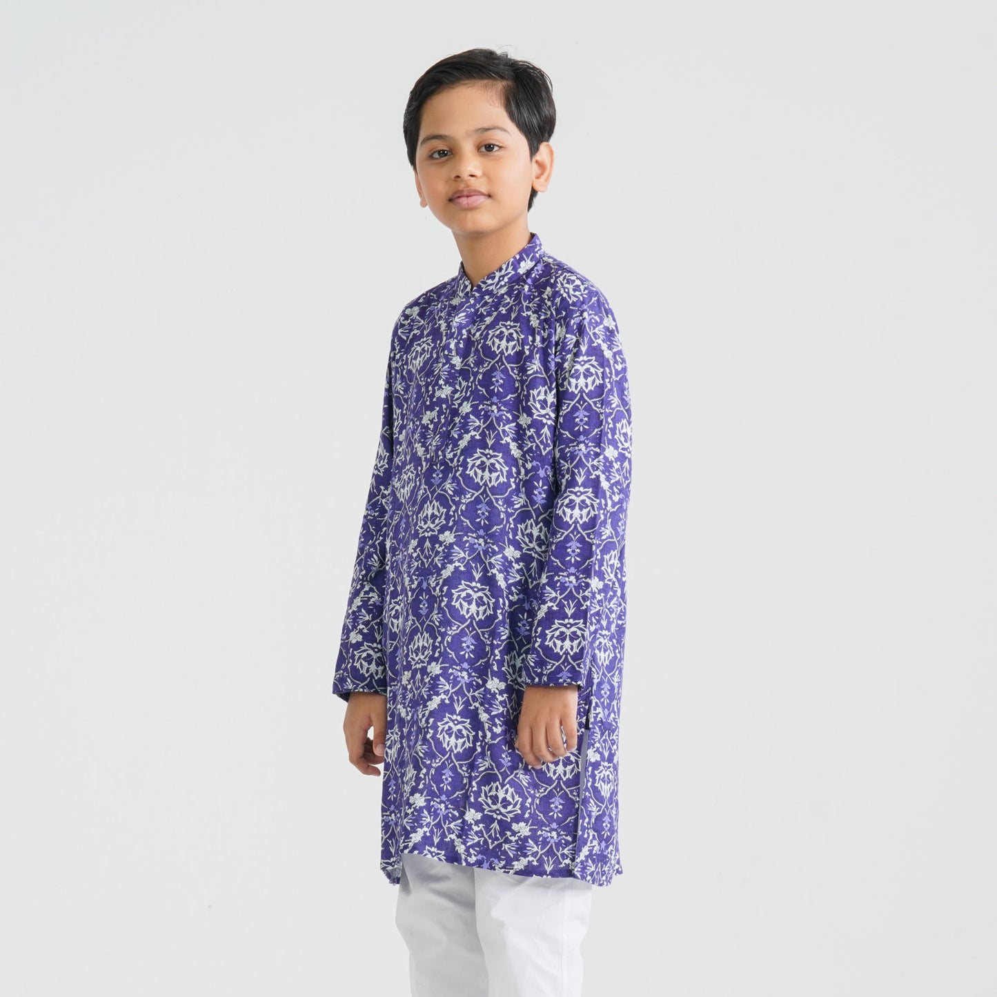 Boy’s Purple Panjabi