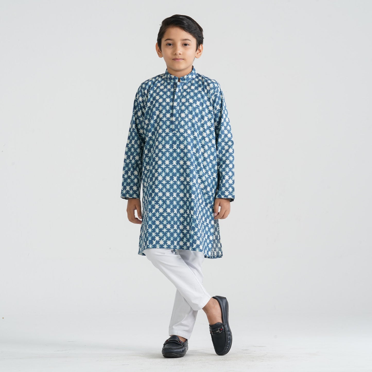 Boy’s Indigo Panjabi