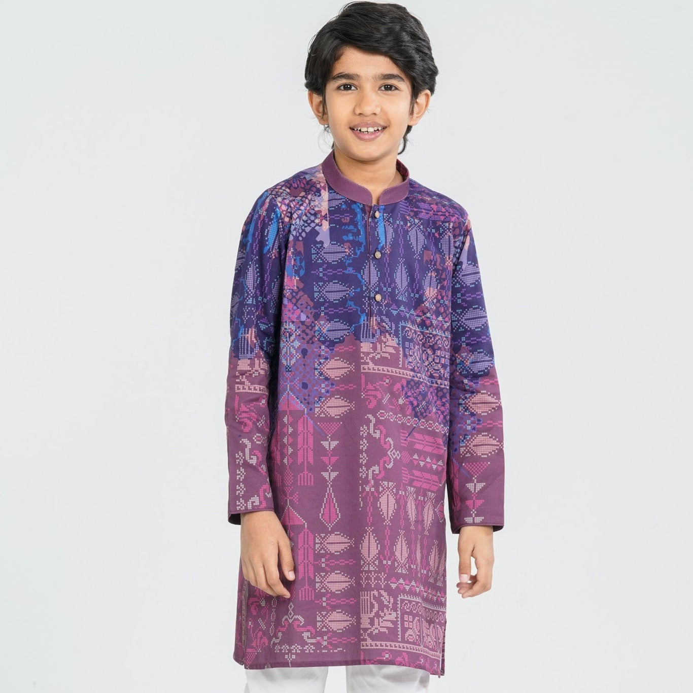 Boy's Blended Cotton Panjabi