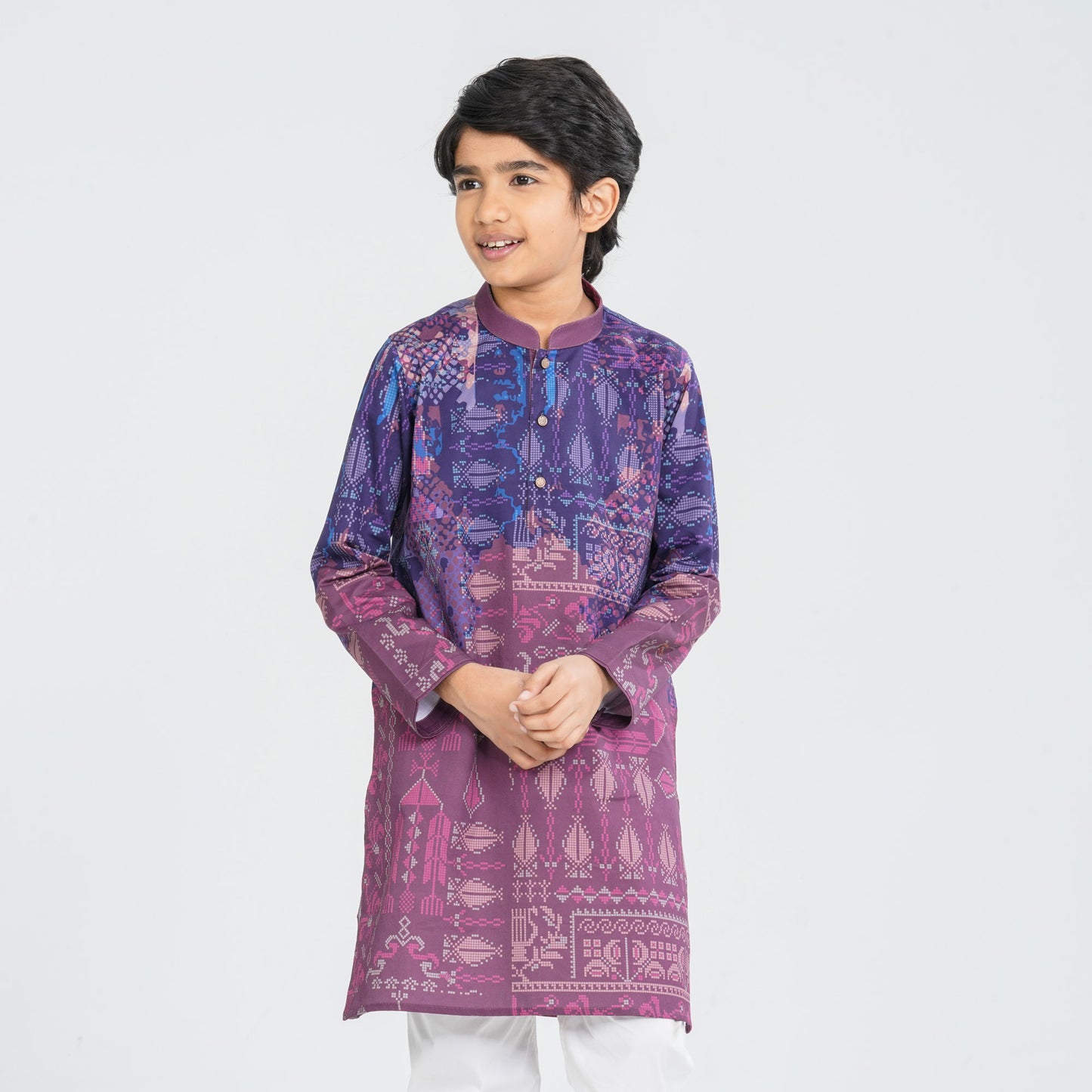 Boy's Blended Cotton Panjabi