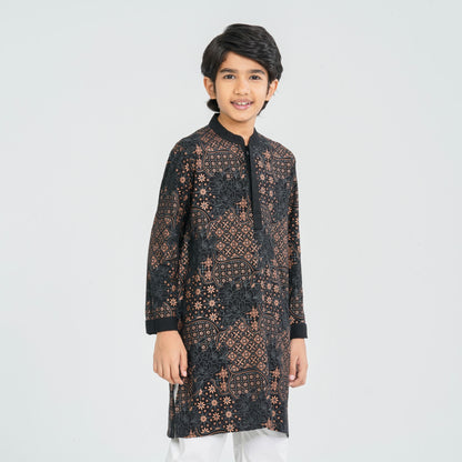 Boy's Black Panjabi