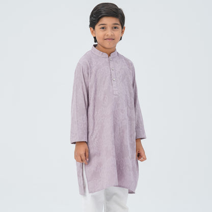 Boy's Blended Cotton Basic Panjabi