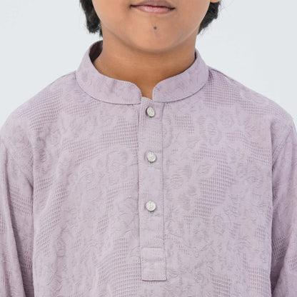 Boy's Blended Cotton Basic Panjabi