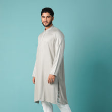 Load image into Gallery viewer, MENS BASIC PANJABI-GREY
